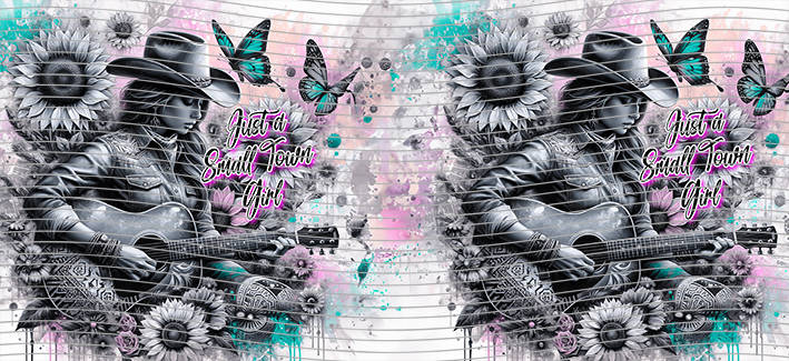 16oz Sunflower Girl-SU-88